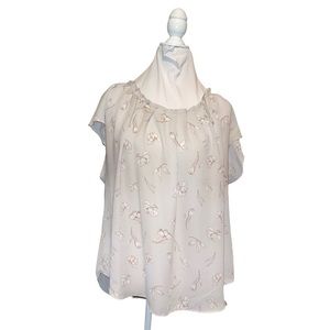 Womens Lauren Conrad business casual blouse